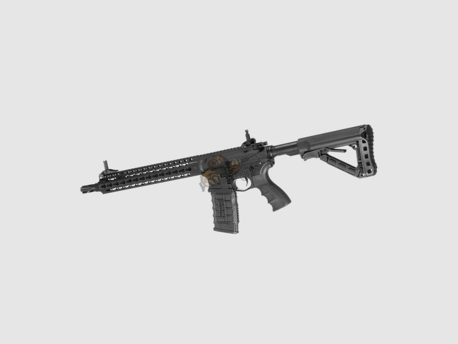 G&G CM16 SRXL with ETU in Black Airsoft S-AEG free from 18