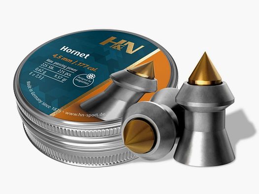 H&N Hornet Diabolo 4,5 mm - 225 pcs.