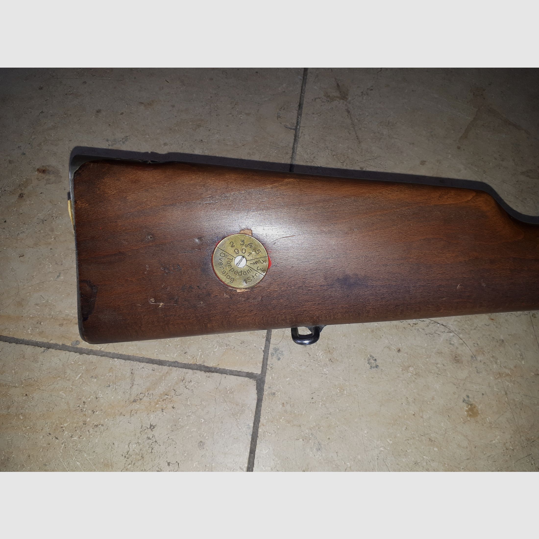 Mauser sueco M96 en calibre 6,5x55.