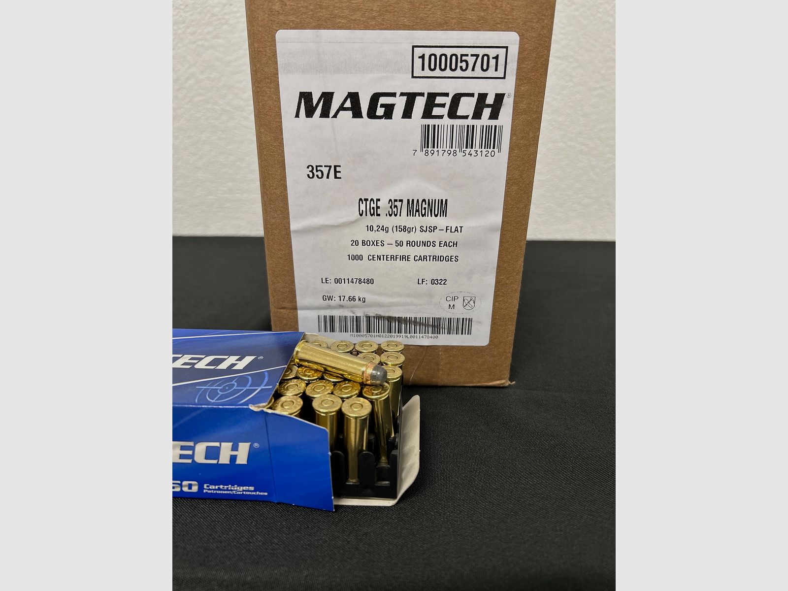Magtech .357 SJSP 10,2g/158grs.