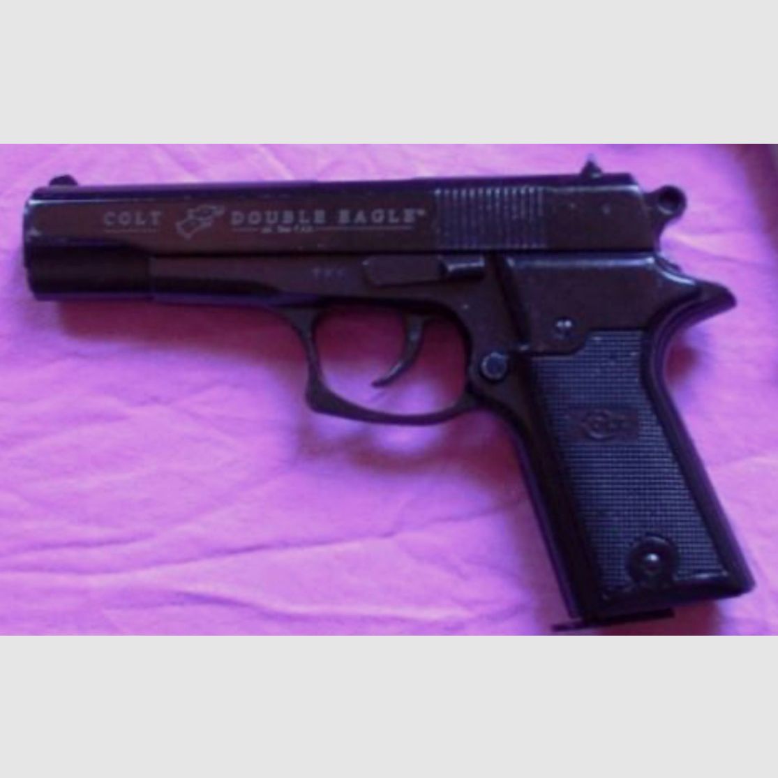 Colt Double Eagle 9mm P.A.K. Noir brunie C H E R C H E ..
