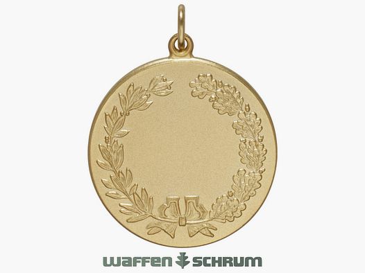 Steinhauer&Lück Medaille neutral 40mm vergoldet