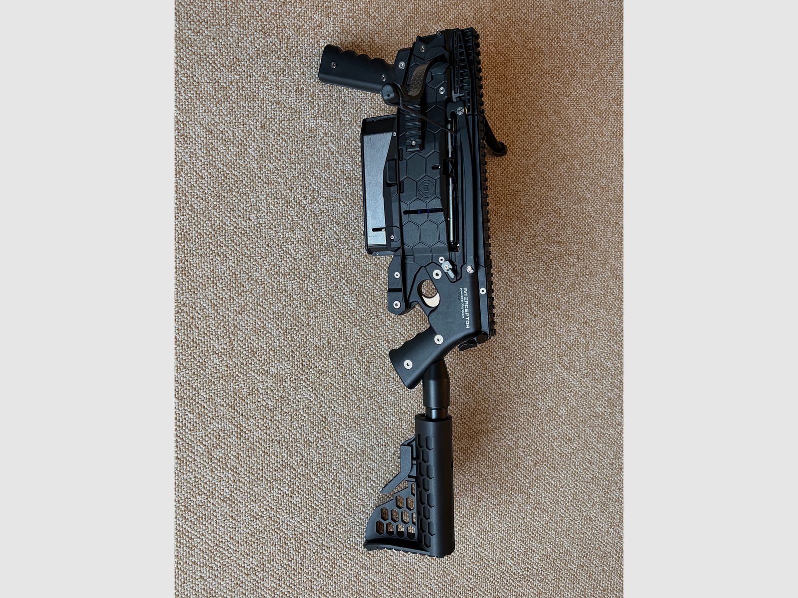 Mey Interceptor Armbrust come nuova 2 mesi di vita + accessori