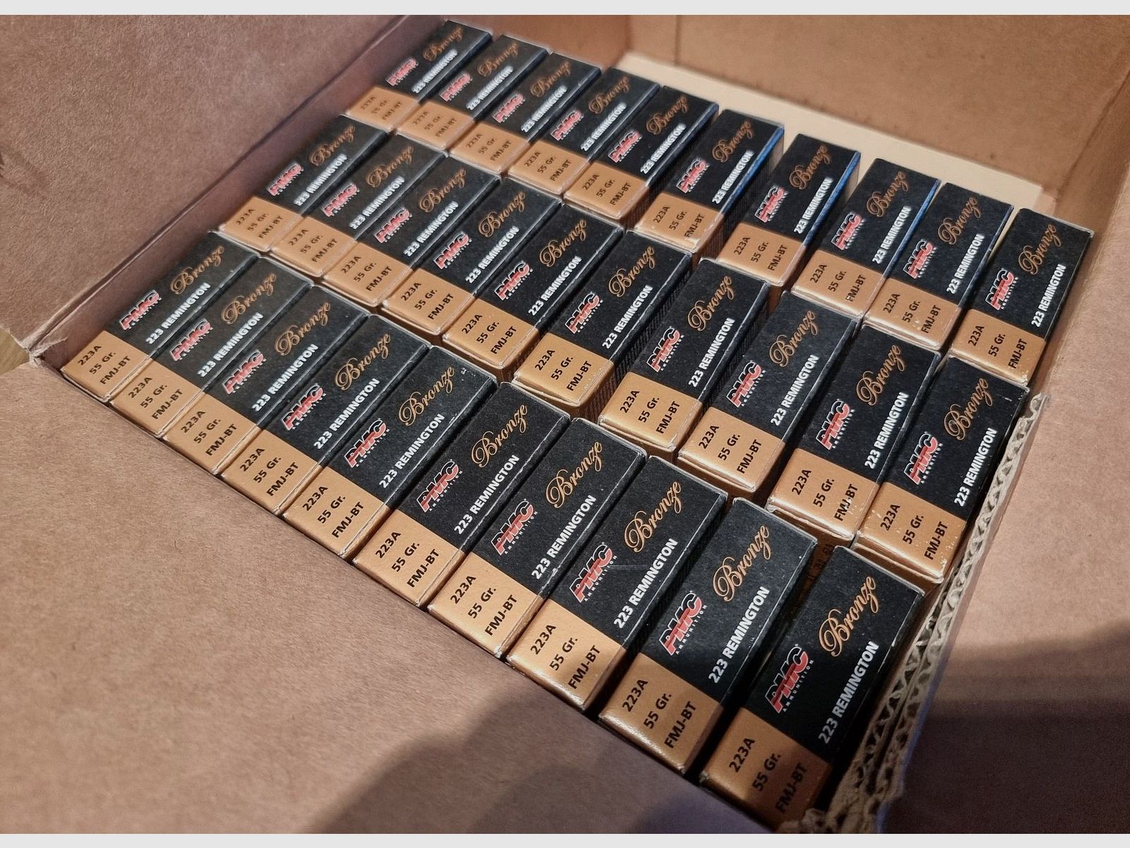 Munición .223 Remington 55gr FMJ - varios fabricantes - S&B Magtech IMI PMC PPU Lapua GGG Norma etc.