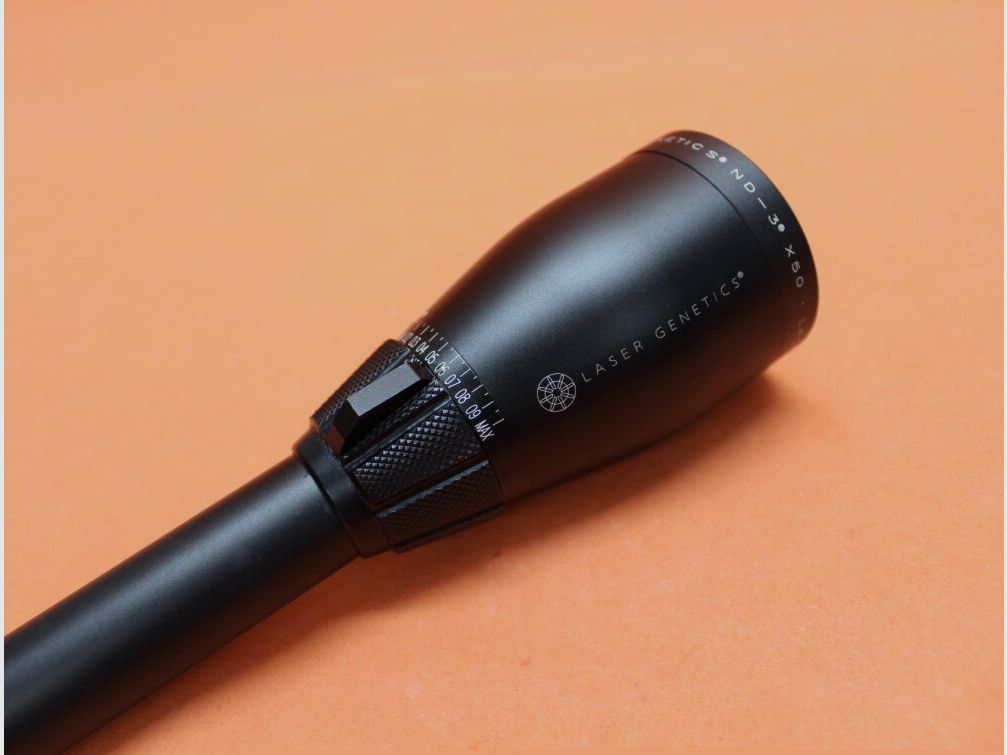 LaserGenetics LaserGenetics ND3x50 Lampe (203369) Laser-Taschenlampe, Reichweite : 4.800 m!!!