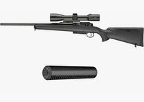 Mauser Mauser Komplettangebot Repetierbüchse M25 Extreme + Zielfernrohr Minox RS 4 + Schalldämpfer Inca Air 44Ti
