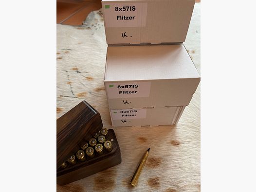 8 X 57 IS Lutz Möller Munition 270 Schuss