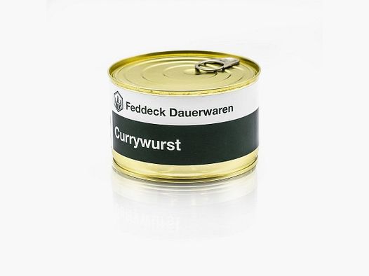 Feddeck bienes duraderos currywurst (400 g)