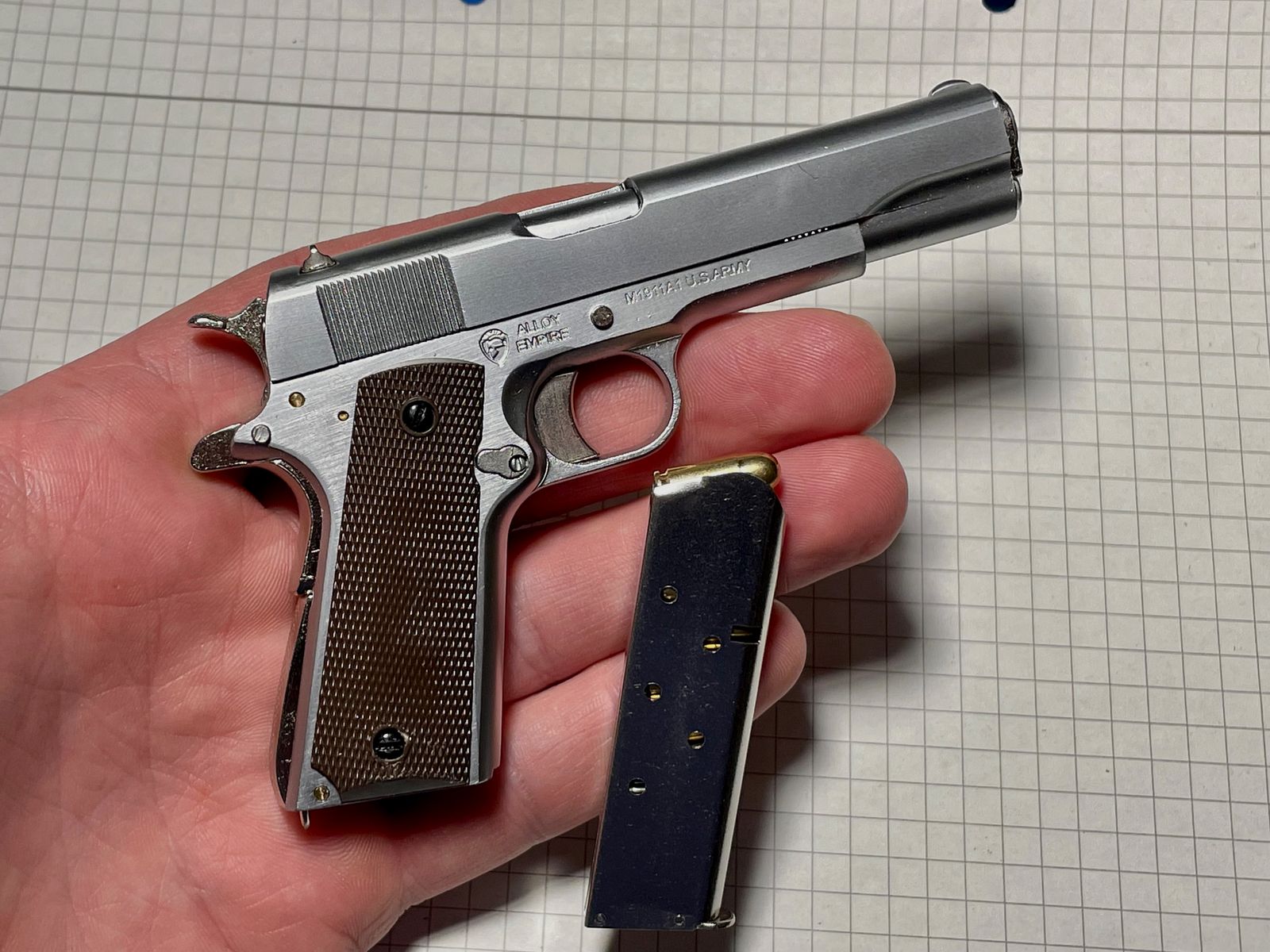 Miniature 1911 pistol, image 2 of 3