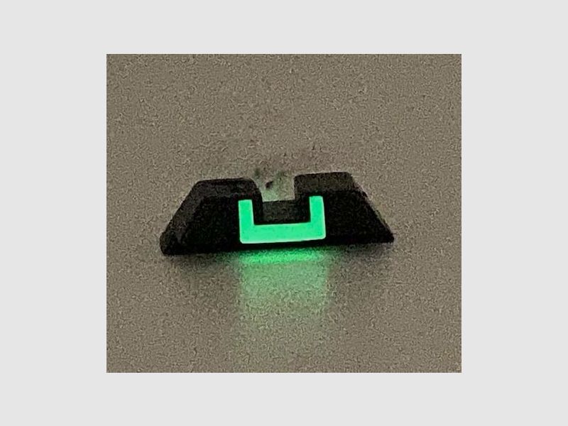 Hausse GLOCK pour tous les modèles #15, phosphorescente, 6,1 mm/.24 acier, image 3 sur 3