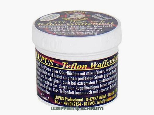 Lupus grasso per armi Teflon 50g