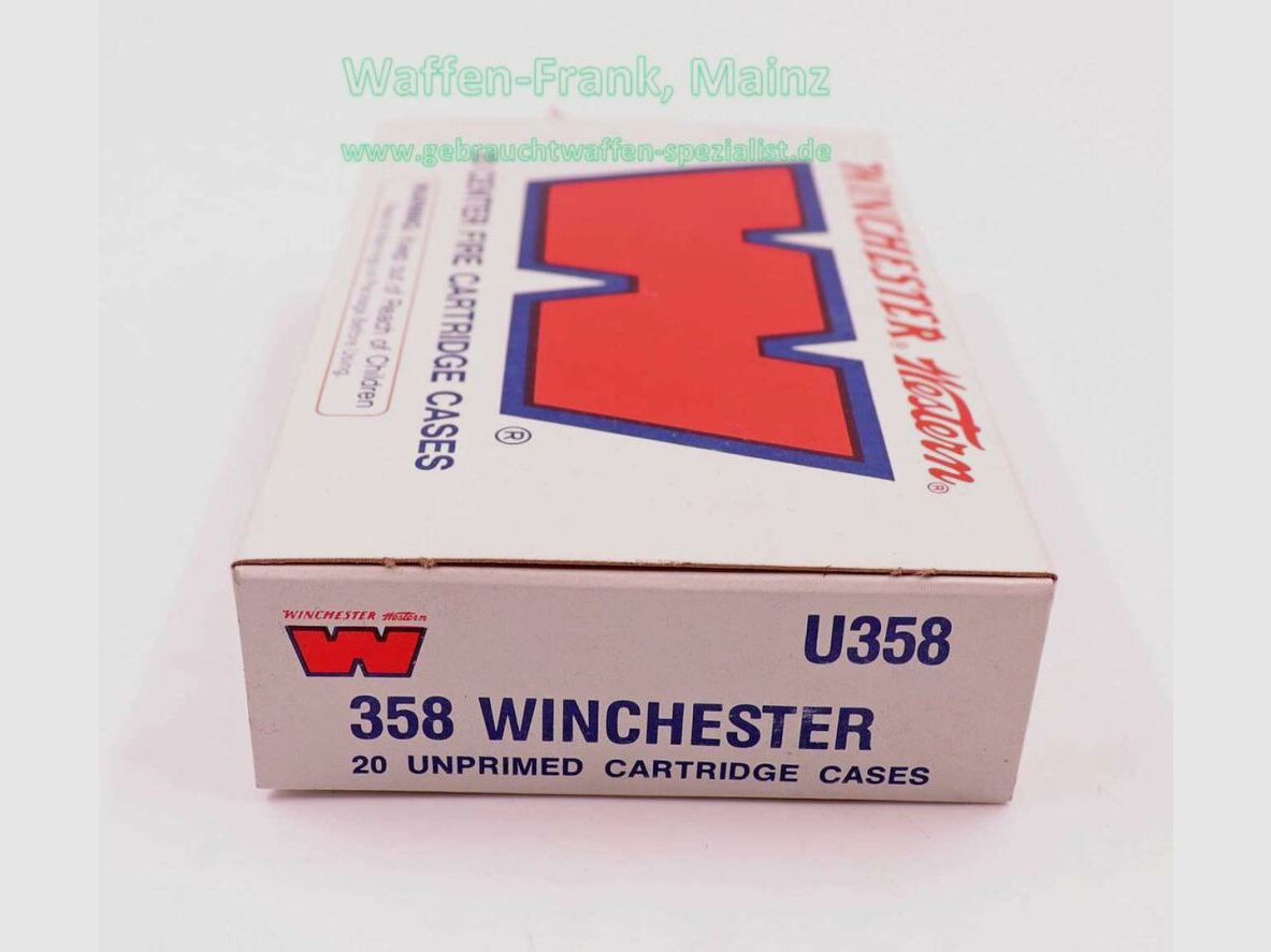 Winchester - USA Langwaffenhülsen .358 Win.