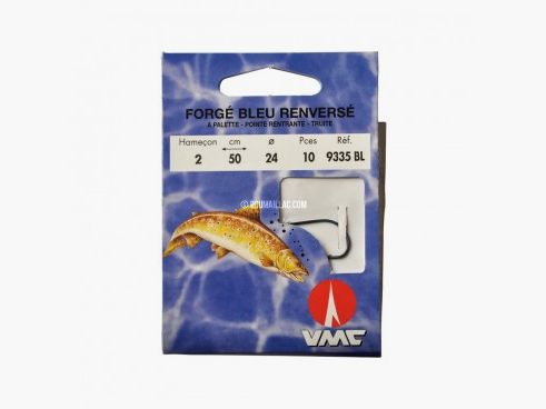 WATER QUEEN HOOKS MOUNTED TROUT BLUE