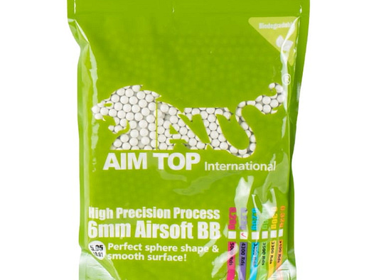 AIM TOP Precision BIO Tracer Airsoft BB´s 0.20g (1 Kg / 5000 Schuss)