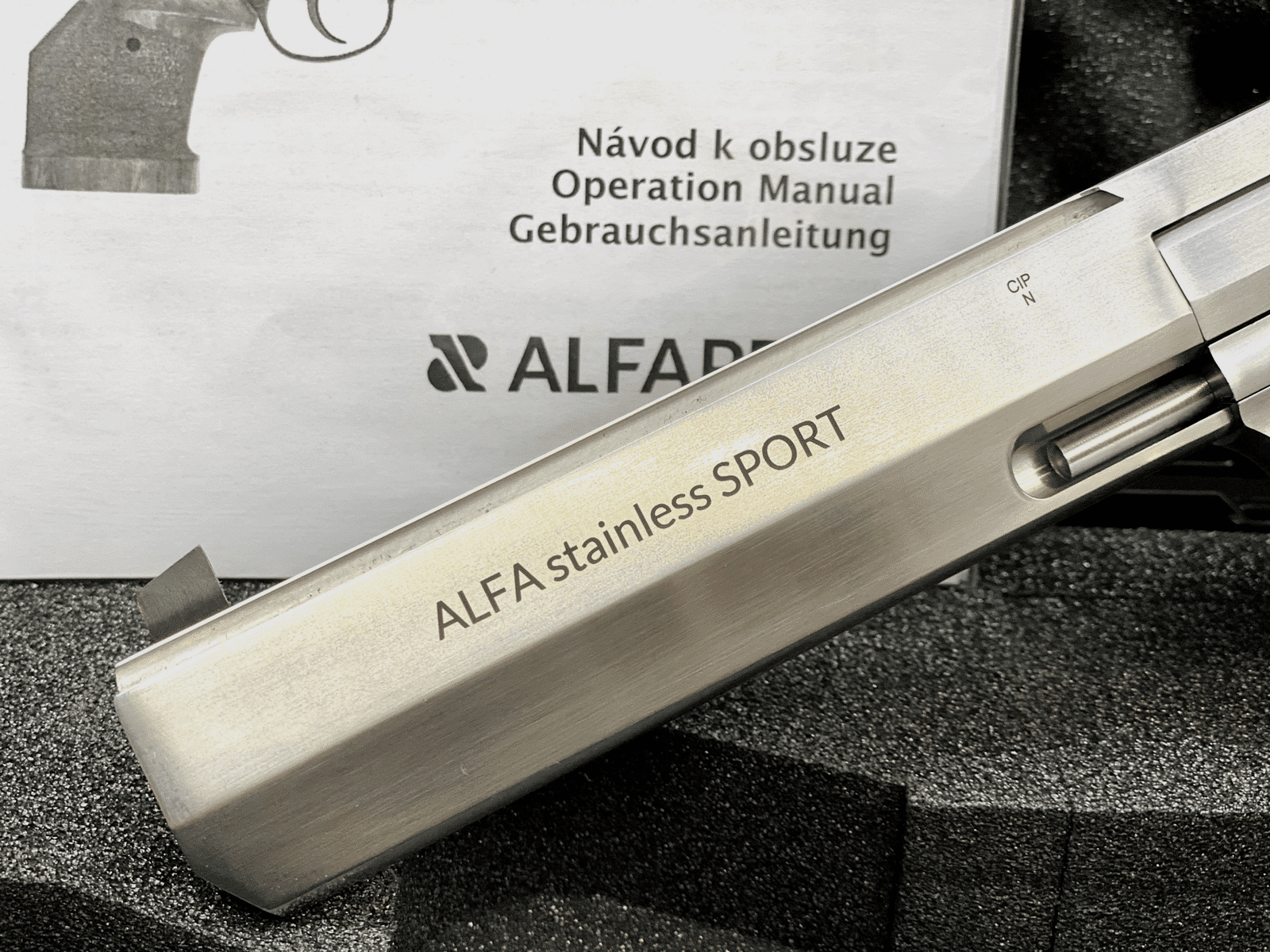 ALFA ProJ Steel SPORT stainless 3563 Revolver 6″ | .357 Mag.