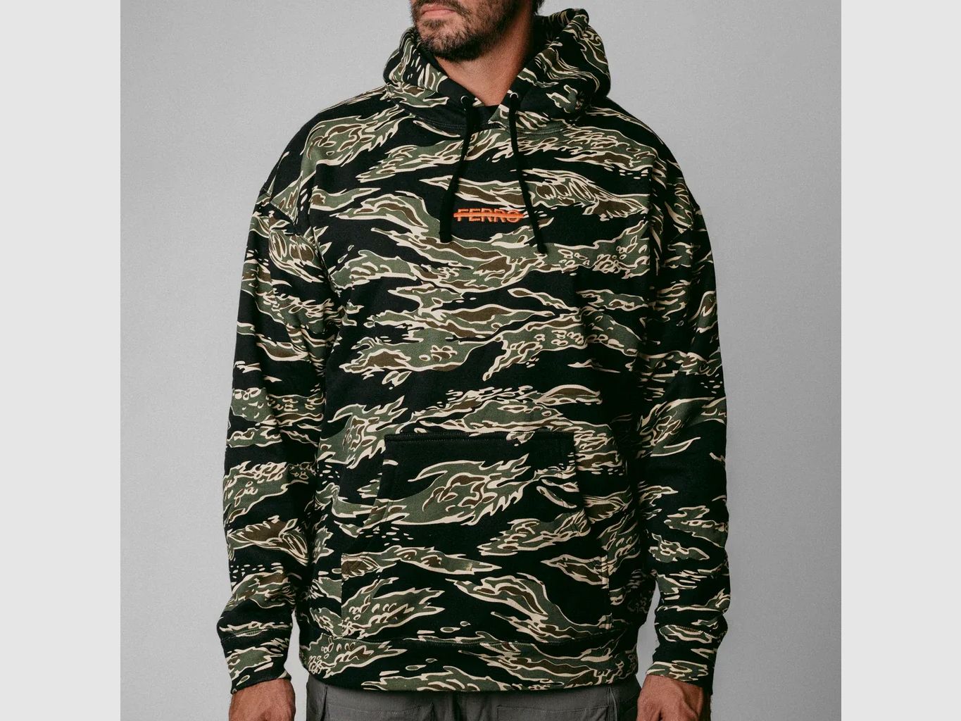 Ferro Redacted Hoodie (Vietnam Tiger Stripe) - Ferro Concepts, afbeelding 2 van 3