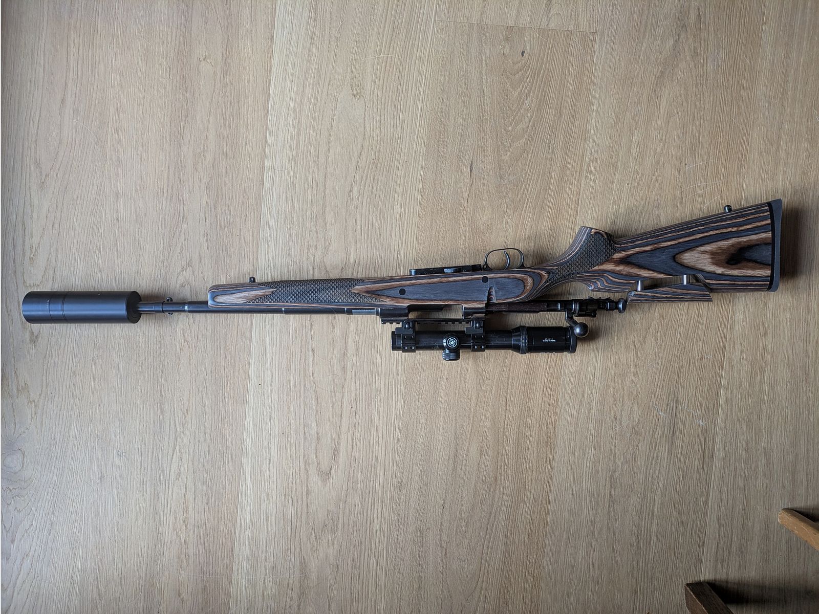 Custom Mauser 98 DWM 1909 System Kal. 308 de cerrojo manual, imagen 1 de 5
