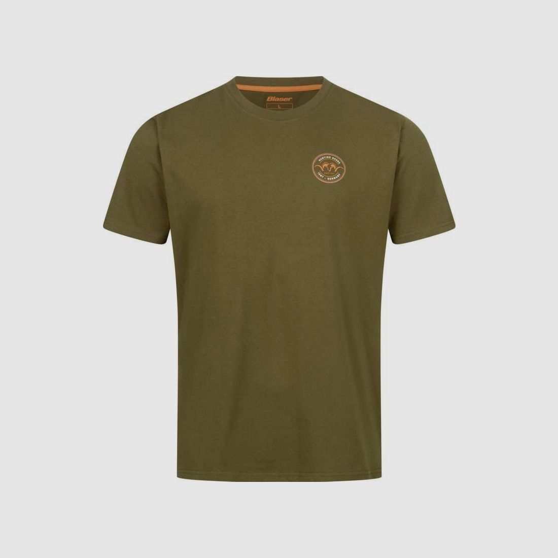 Blaser Herren T-Shirt Argali Circle Dunkel Olive S