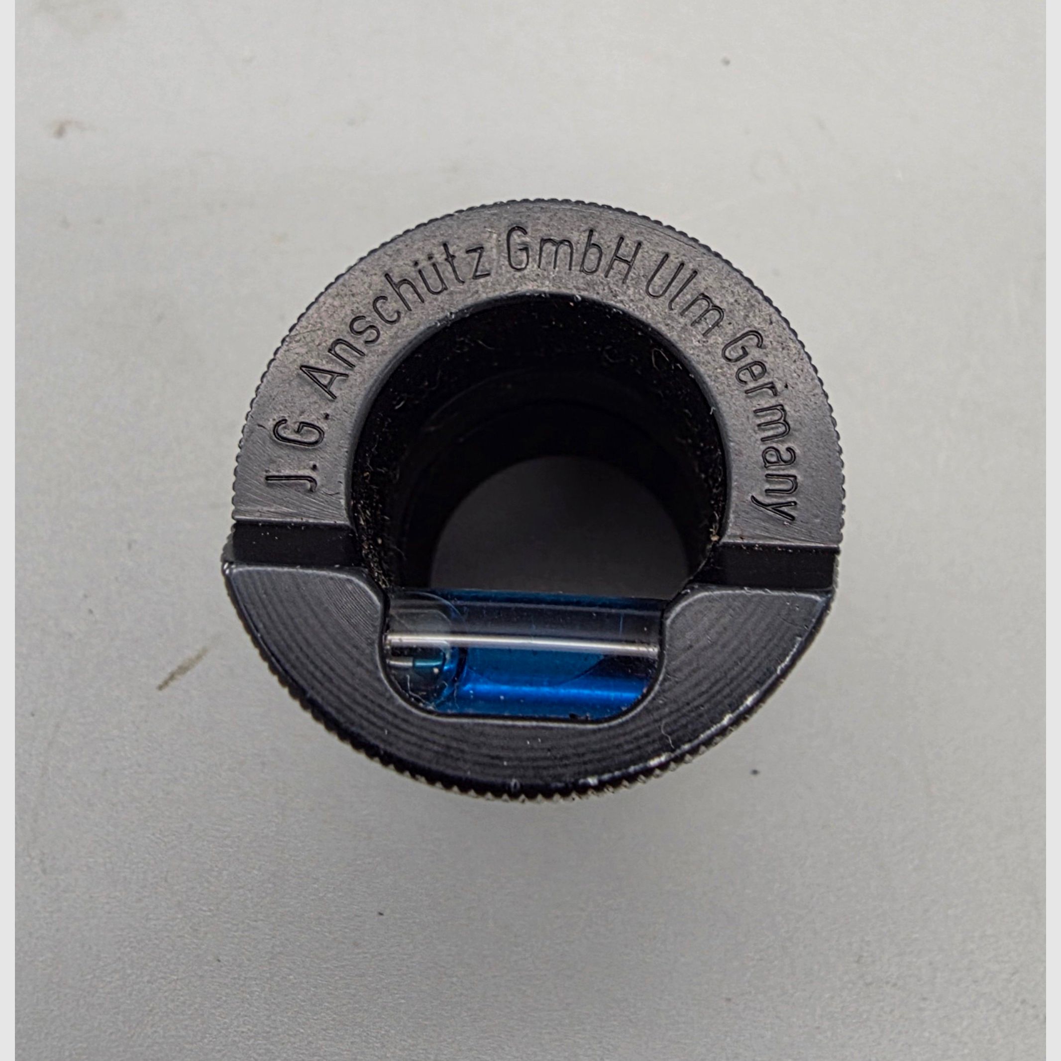 Anschütz diopter level bubble with adapter