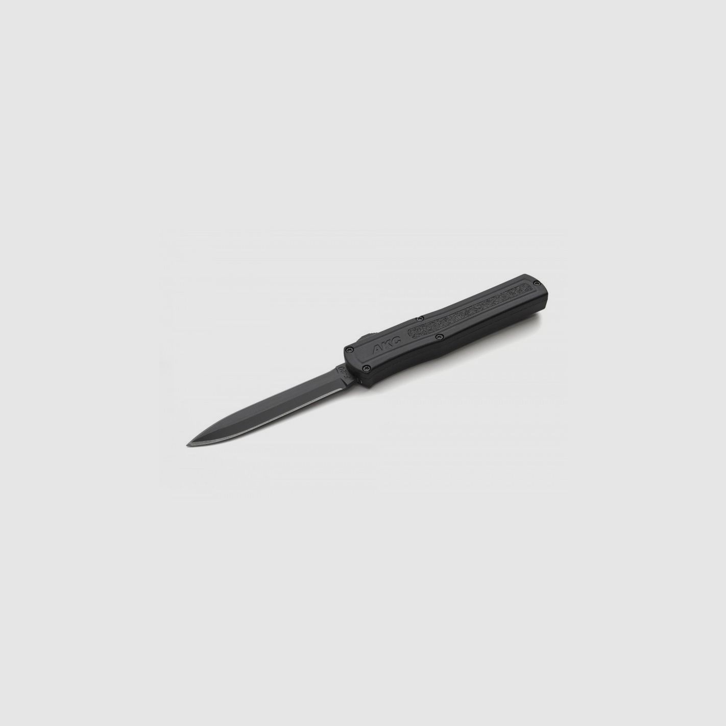 AUTOMATIKMESSER ZWEISCHNEIDIG SCHWARZ 9 CM, Bild 1 von 3