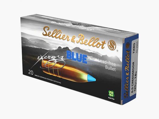 Sellier&Bellot TXRG blue 7,8g/120grs à20 6,5 Creedmoor