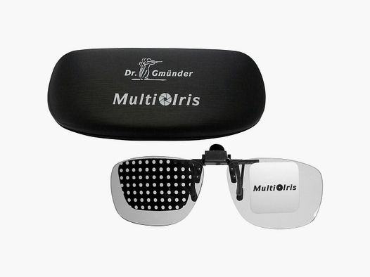 Dr. Gmünder Clip multi-iris para gafas de tiro (para diestros)