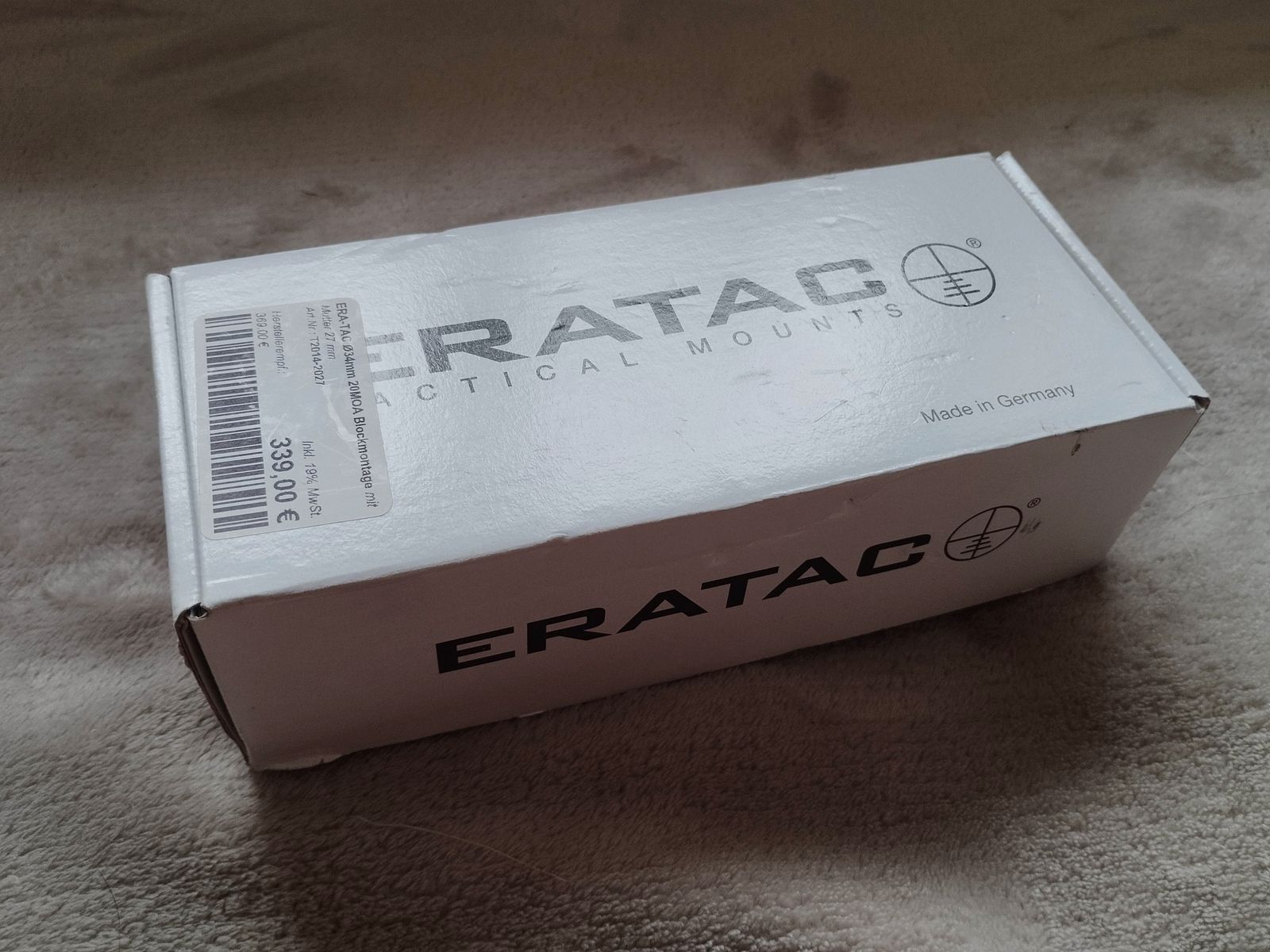 ERA TAC blokmontage 34   bouwhoogte 27 mm