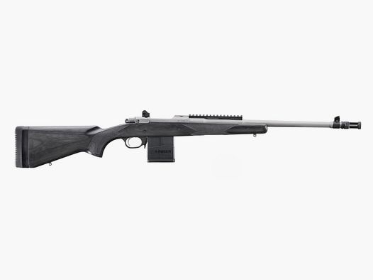 RUGER SCOUT RIFLE .308 WIN 18,7"/47,5CM 5/8"-24 MANO SINISTRA NERO