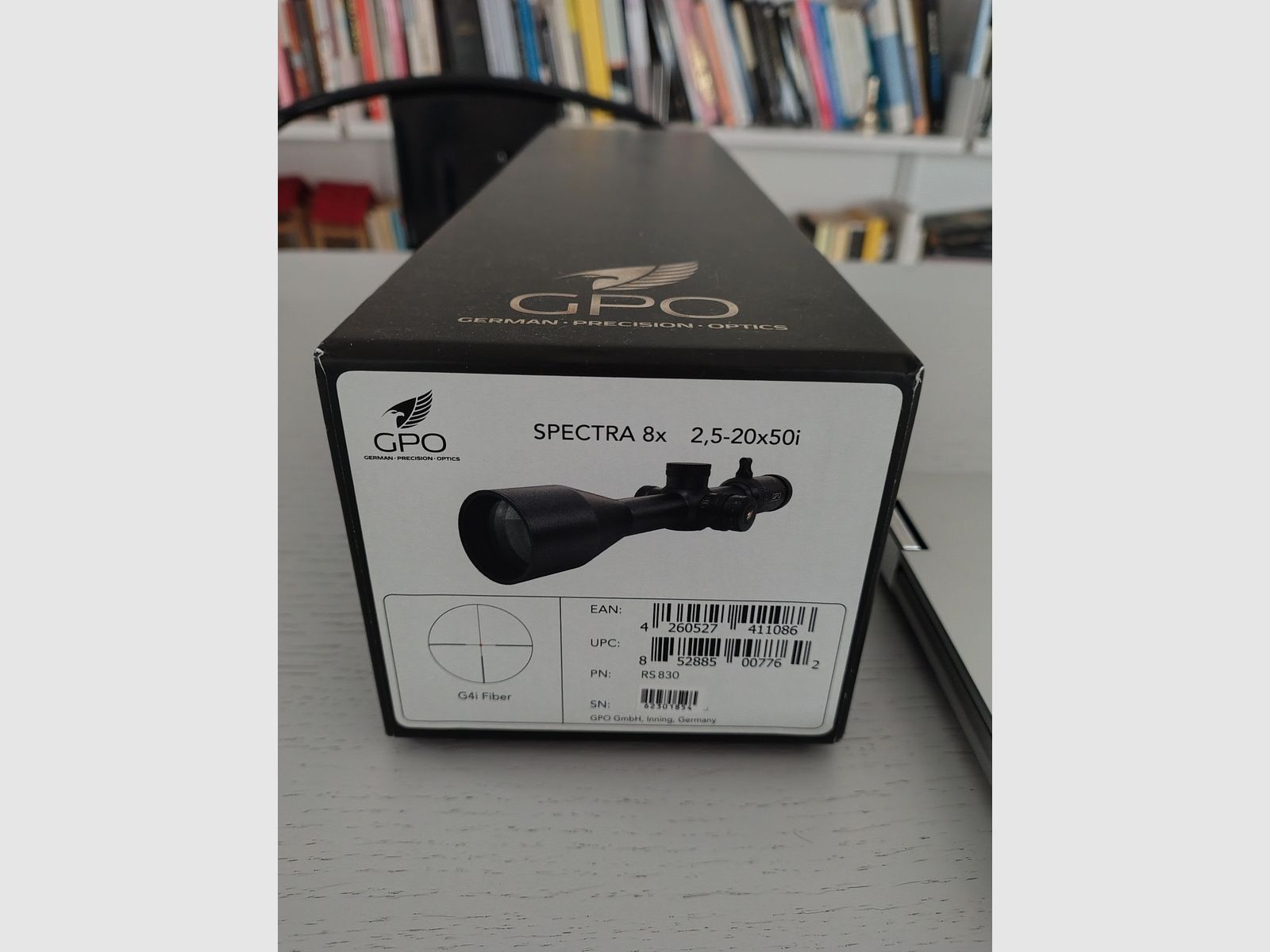 GPO SPECTRA 8x 2,5–20x50i – état comme neuf, image 1 sur 8