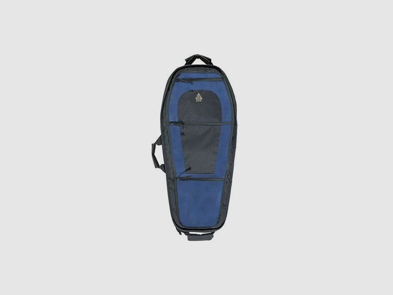 UTG Alpha Battle Carrier Sling Pack 30" Multi-Waffentasche, schwarz/blau