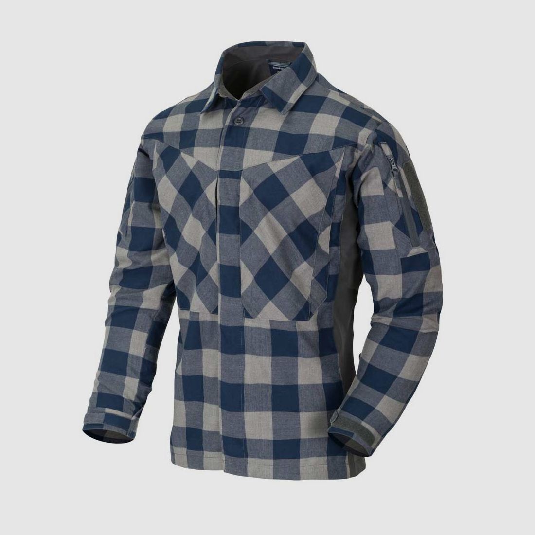 HELIKON-TEX MBDU FLANELL SHIRT® SLATE BLUE CHECKERED