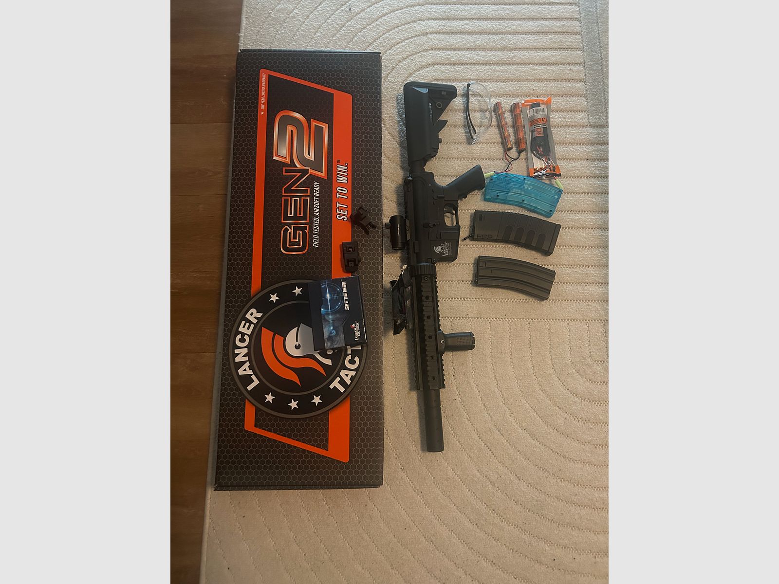 Lancer tactical Gen2 M4 assault rifle