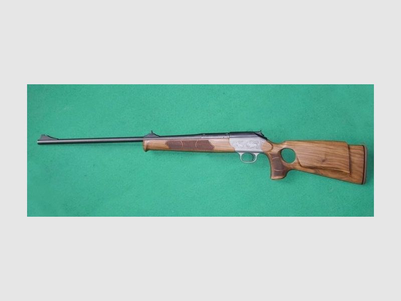 Klinsky Calcio di ricambio in legno con foro per il pollice, adatto a CZ 455, Mauser 98K, Remington 700 .308, immagine 5 di 8