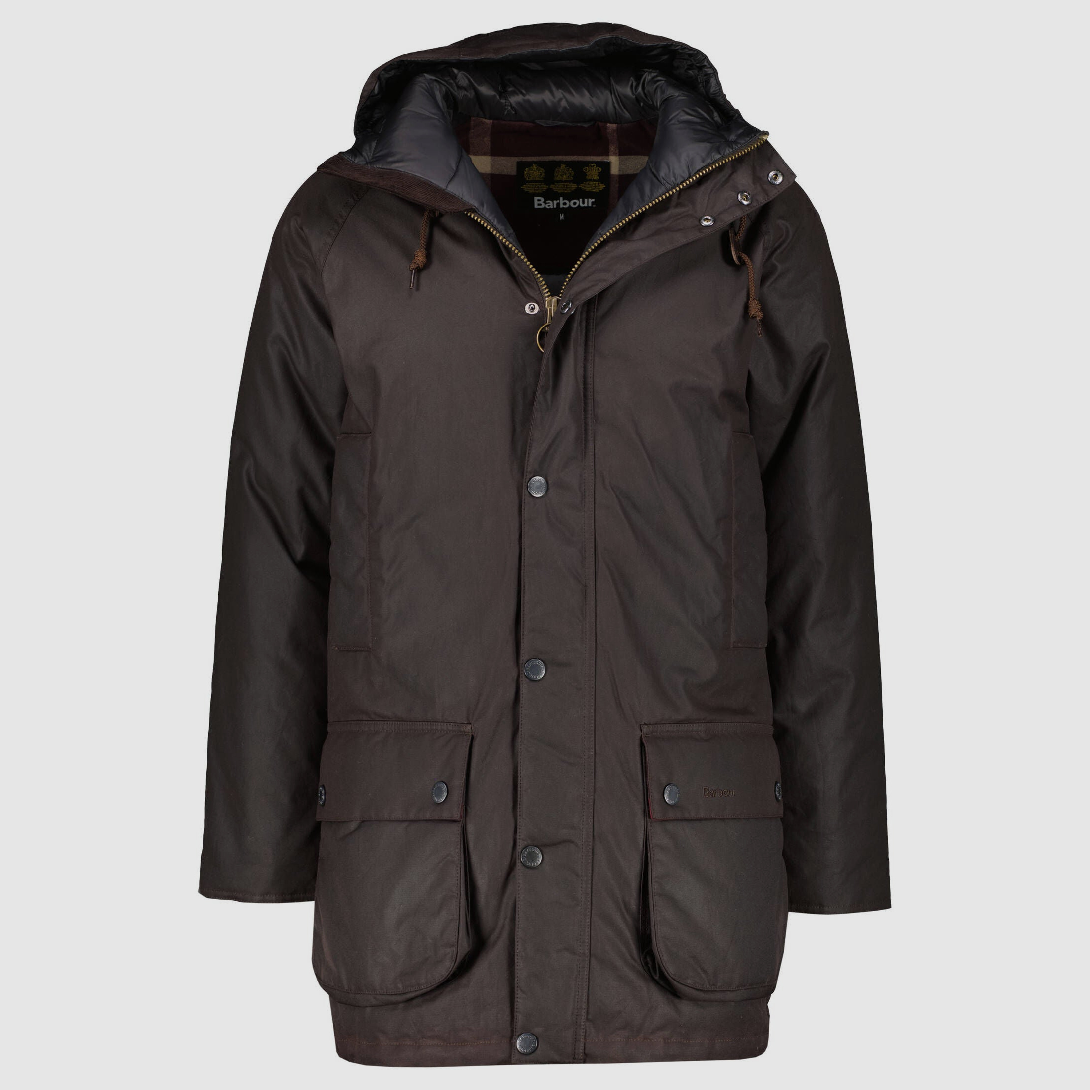 Barbour Hooded Beaufort Wachs Jacke