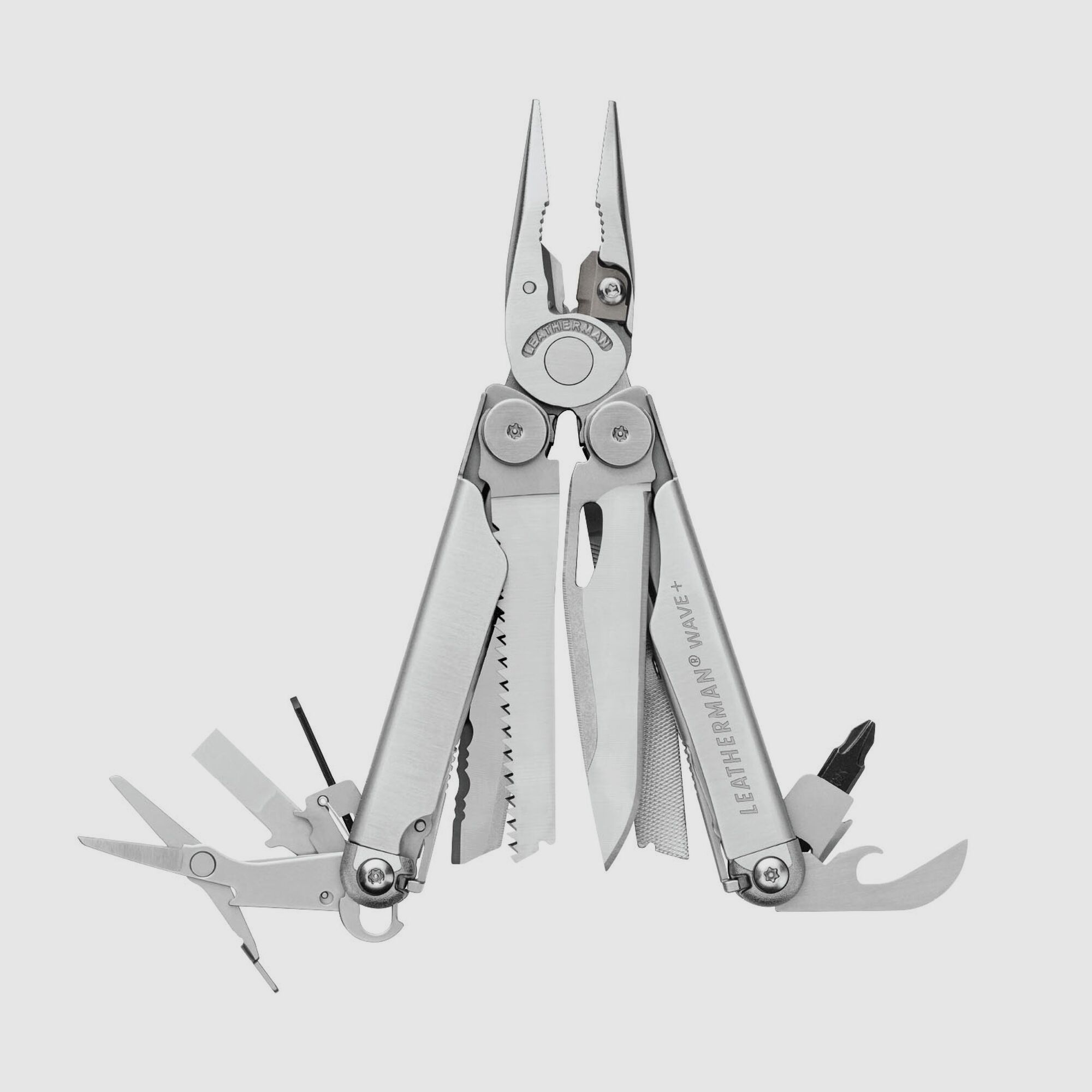 Leatherman WAVE + Stainless, Nylon Holster, Schwarz, M, Bild 1 von 5