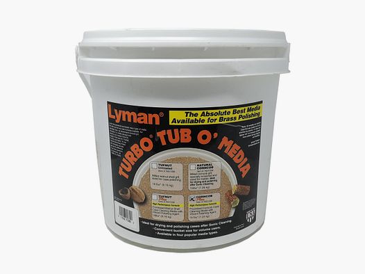 Lyman Turbo Tub O’ Media (Corncob Plus) – 7,25 kg