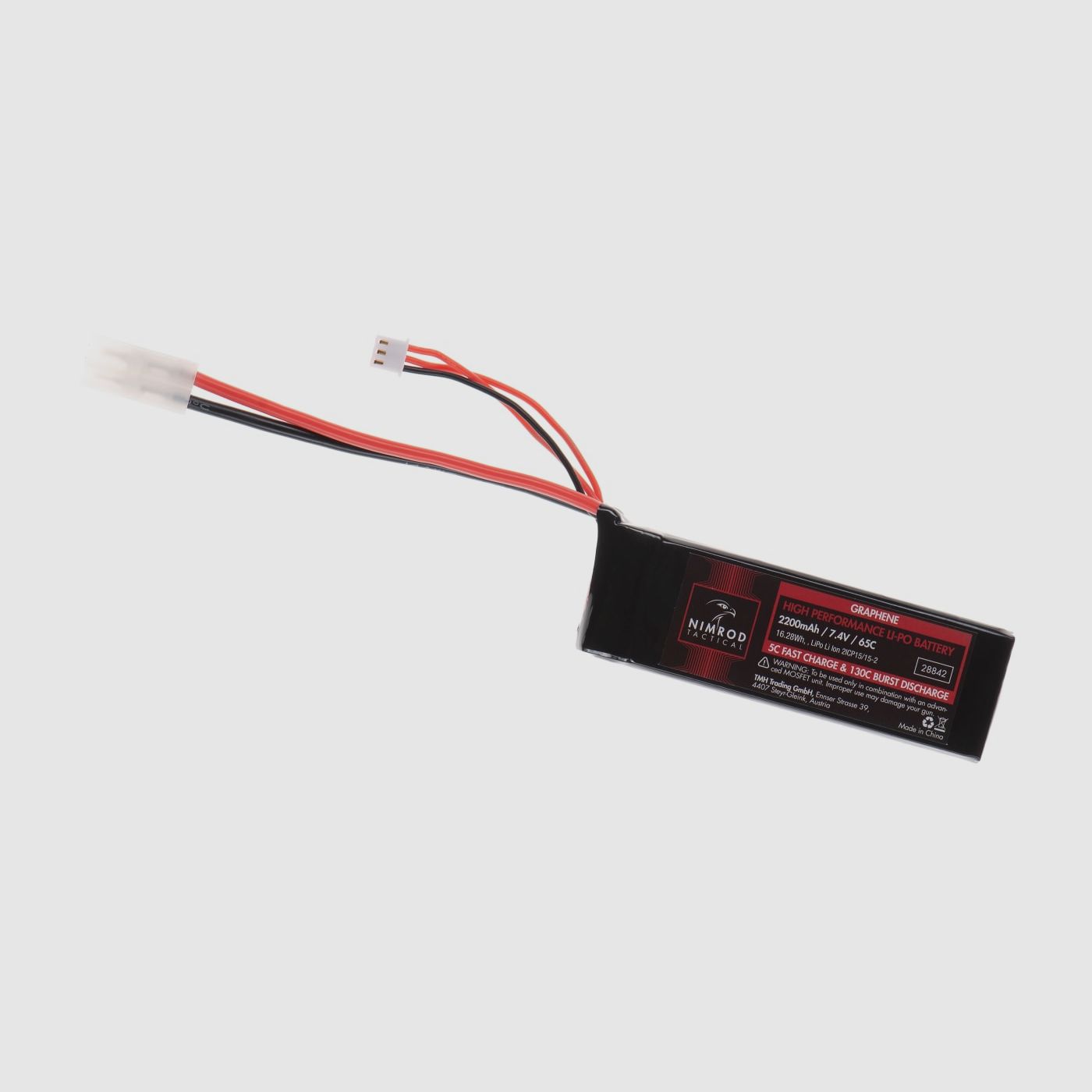 Lipo 7.4V 2200mAh 65C Graphene Large Type | Nimrod