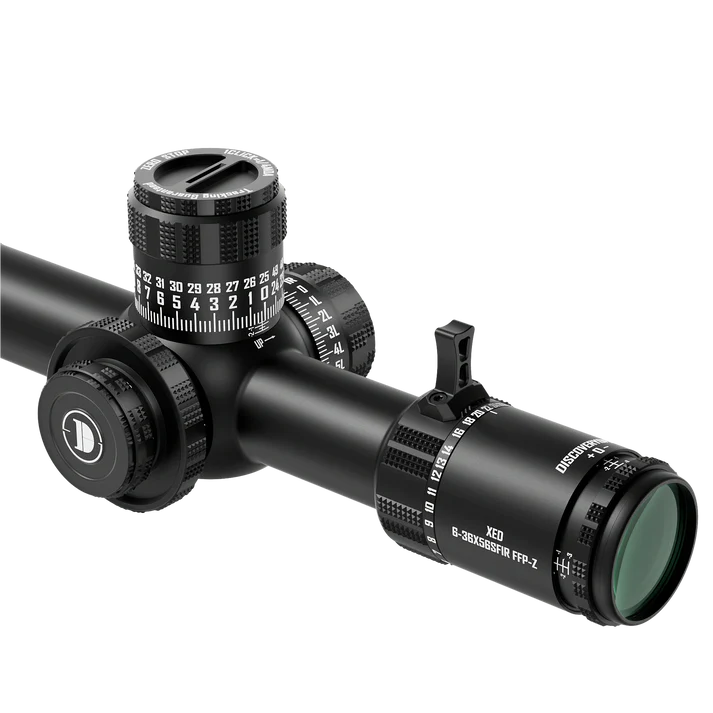 DiscoveryOpt XED 6-36X56SFIR FFP riflescope – Mrad – ZERO STOP + Mount, image 3 of 11