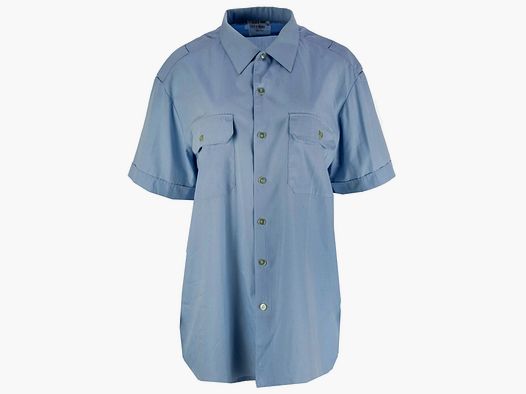 Camisa de servicio original de la Bundeswehr de manga corta usada