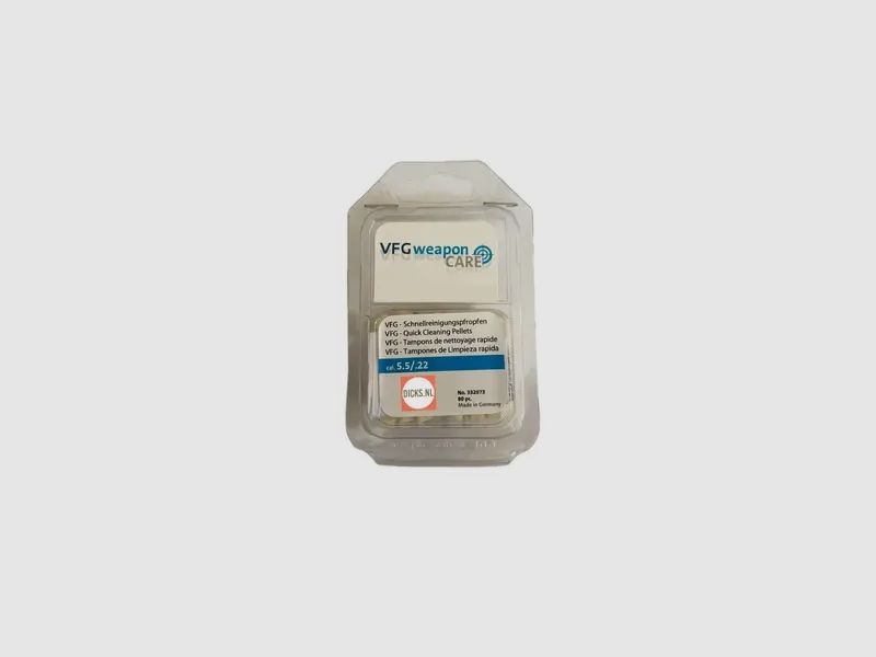 VFG Feltrini per la pulizia della canna | 5,5 mm (.22) | 80 pz., immagine 1 di 6