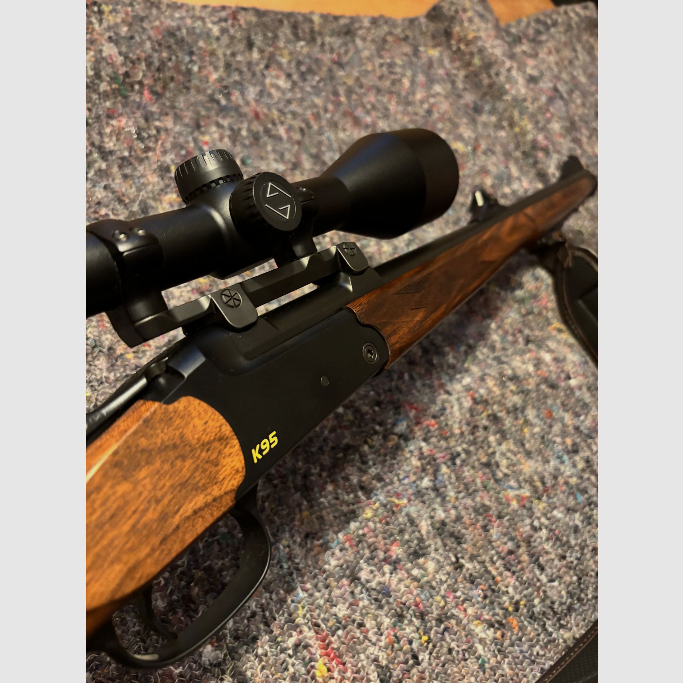 Blaser K95 Stutzen Black Edition Komplettes Set