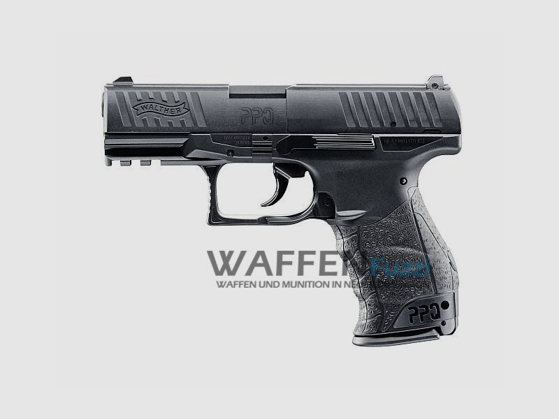 Walther PPQ CO2 Pistole 4,5 mm Diabolo, brüniert