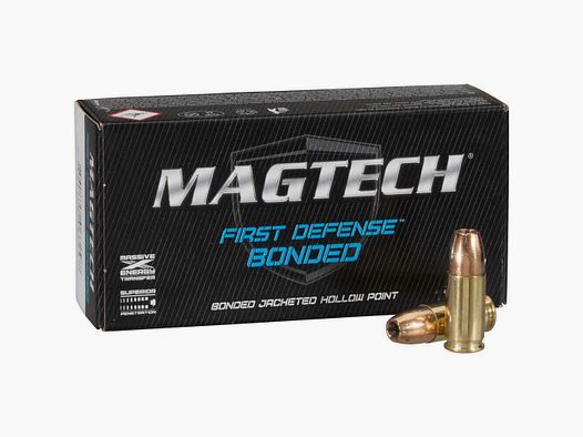 Magtech	 JHP 147 grs. 50Stk - First Defense Bonded