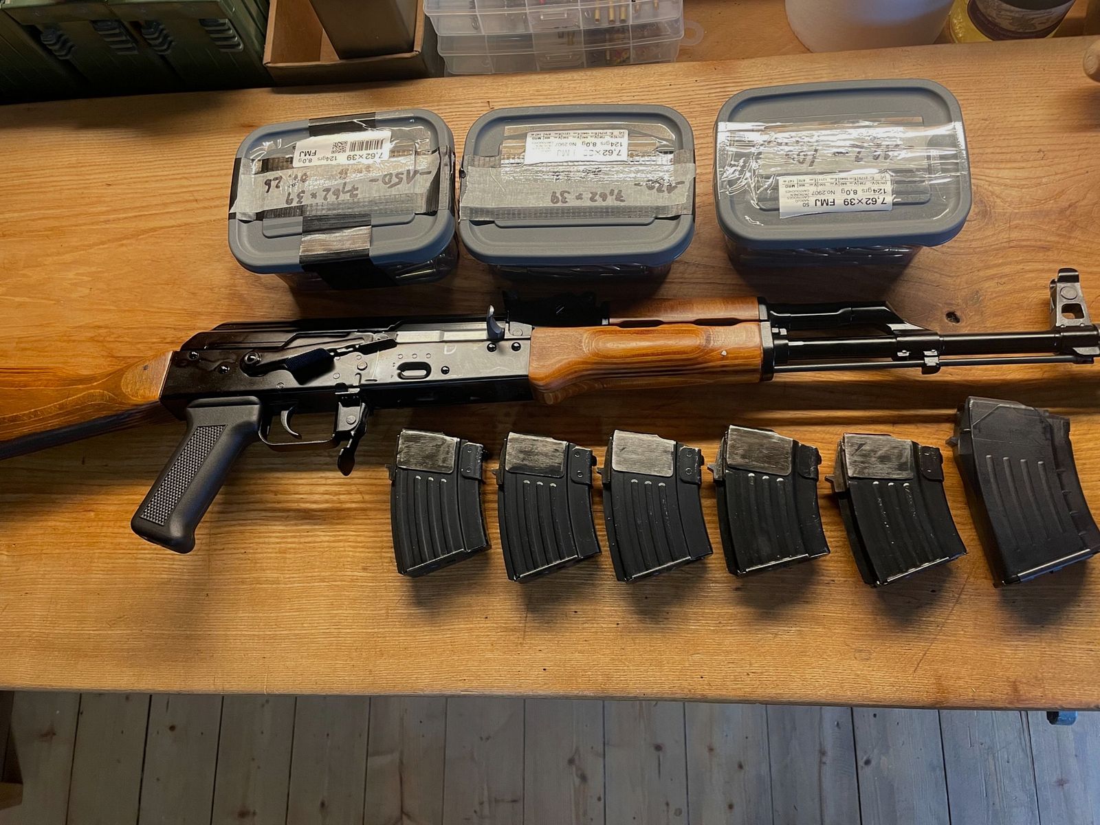 WBP Jack Holz in 7,62x39 TOP inkl. einiges an Zubehoer, Schussbelastung nur 148 Schuss !!, Bild 6 von 15