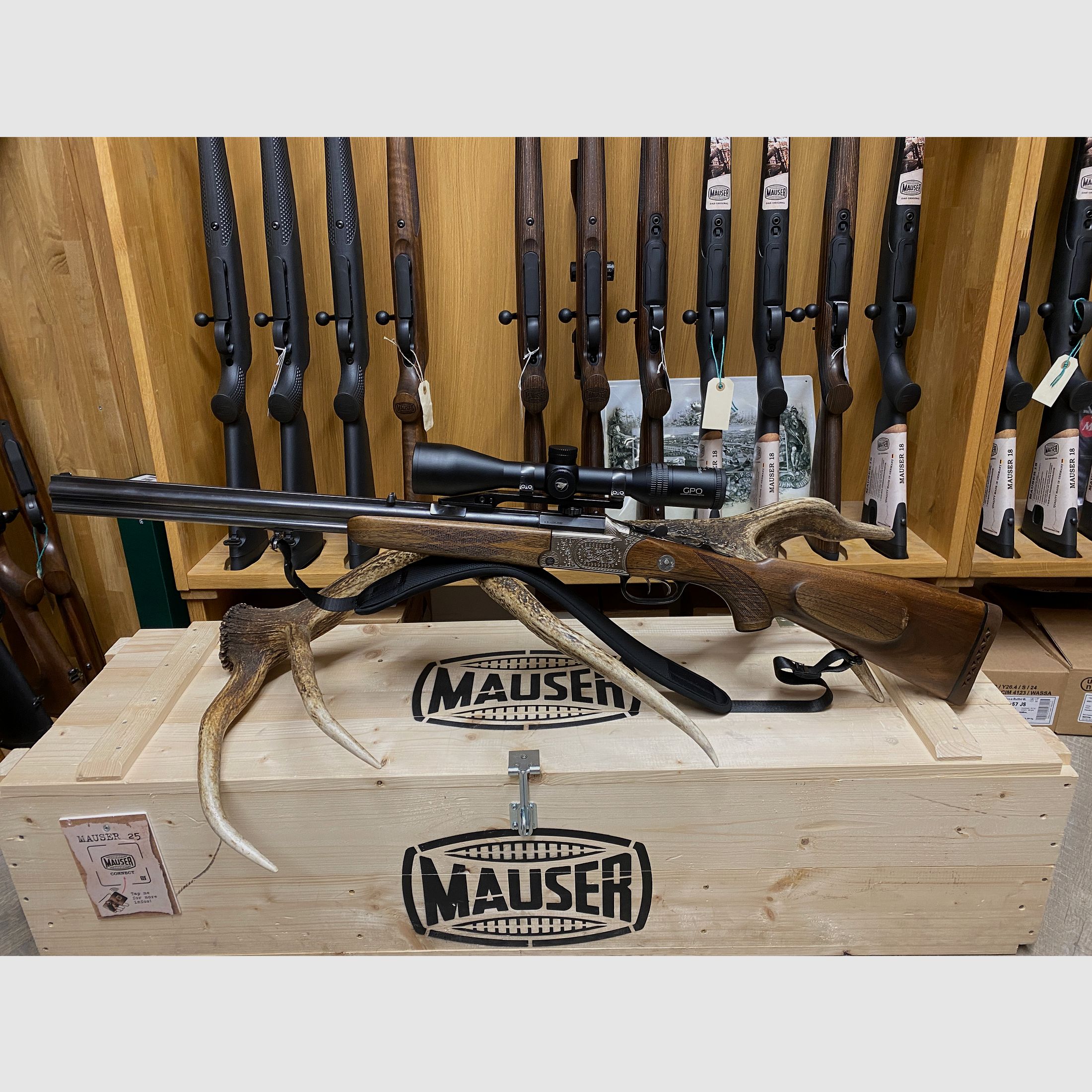 Blaser BBF ES 73, mit GPO Spectra 6x 2-12x50