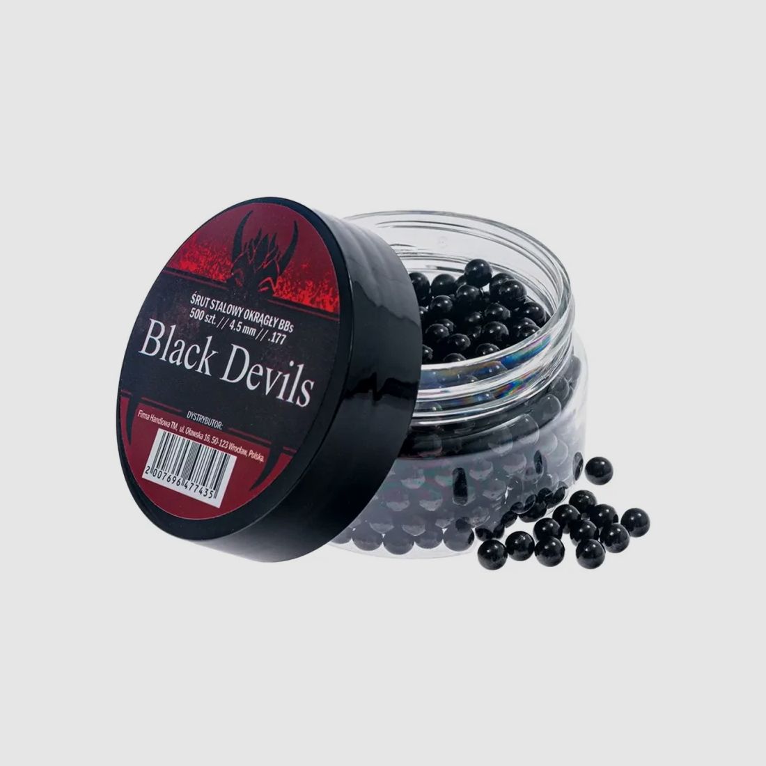BLACK DEVILS Steel BBs 4.5 mm 500 pcs