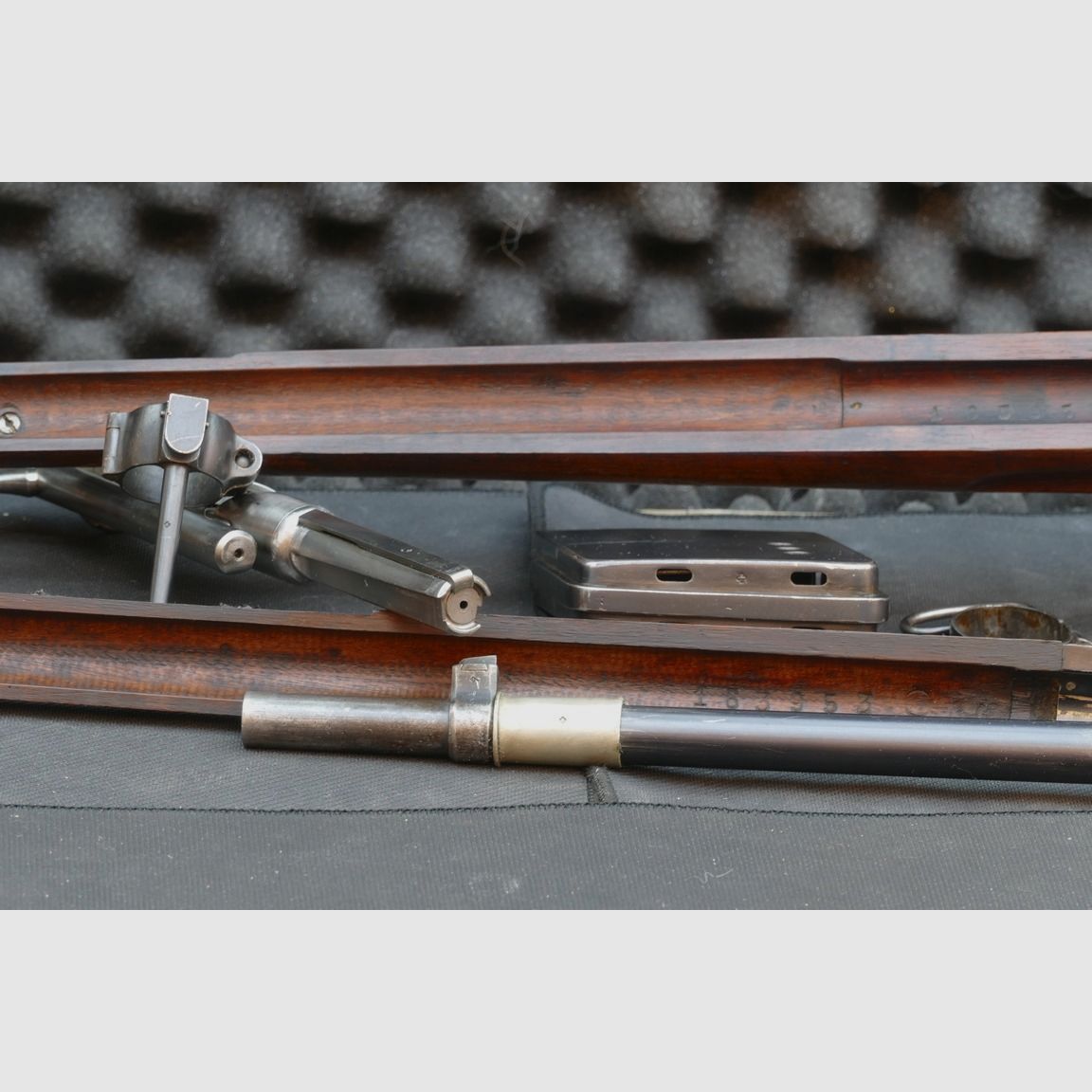 Schmidt Rubin 1889 – 7,5x53,5 GP90 – numeracja zgodna - karabinek z prostym ruchem bolca