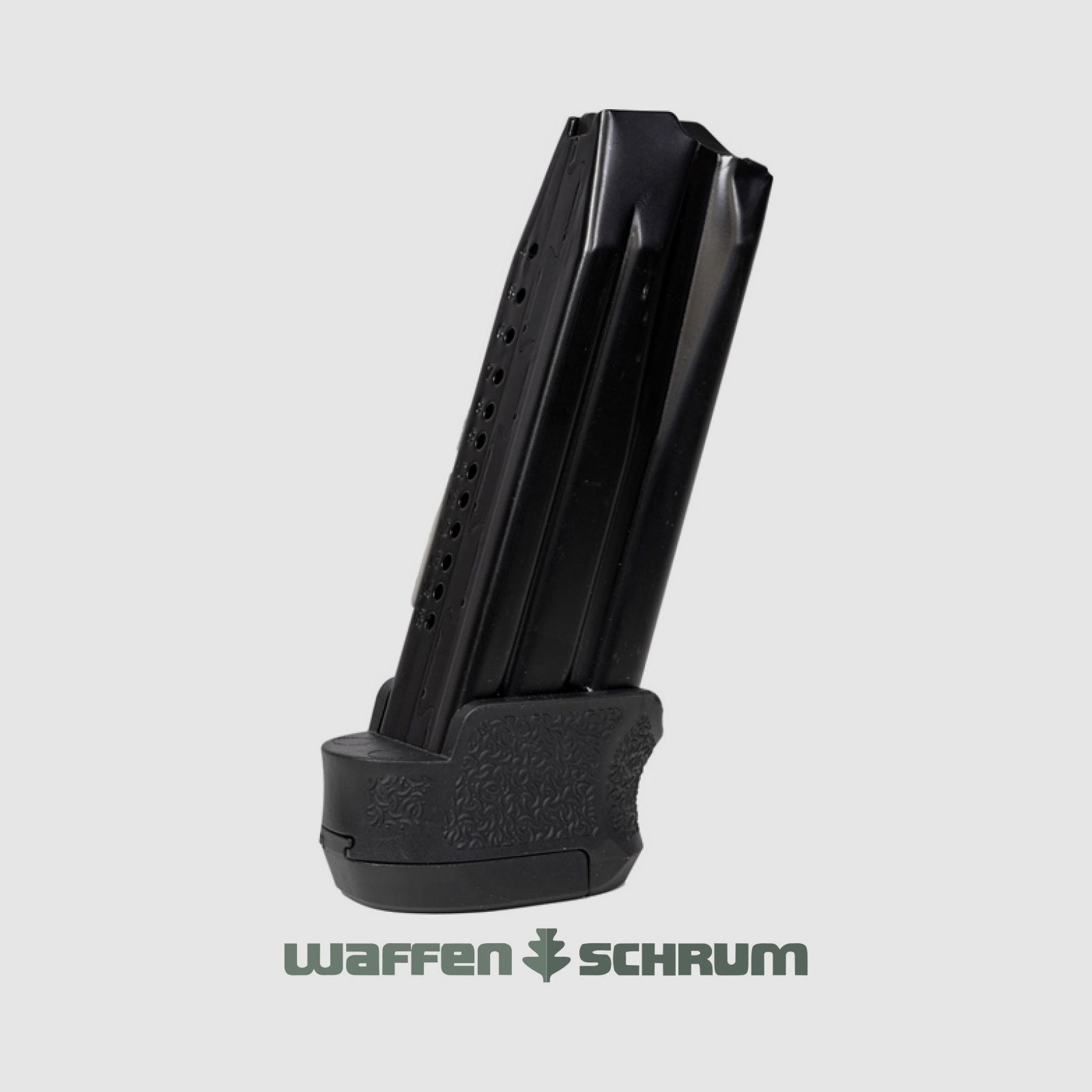 Heckler & Koch Magazin P30SK / SFP9SK 9mm Luger 15 Schuss / schwarz / verlängerter Magazinboden