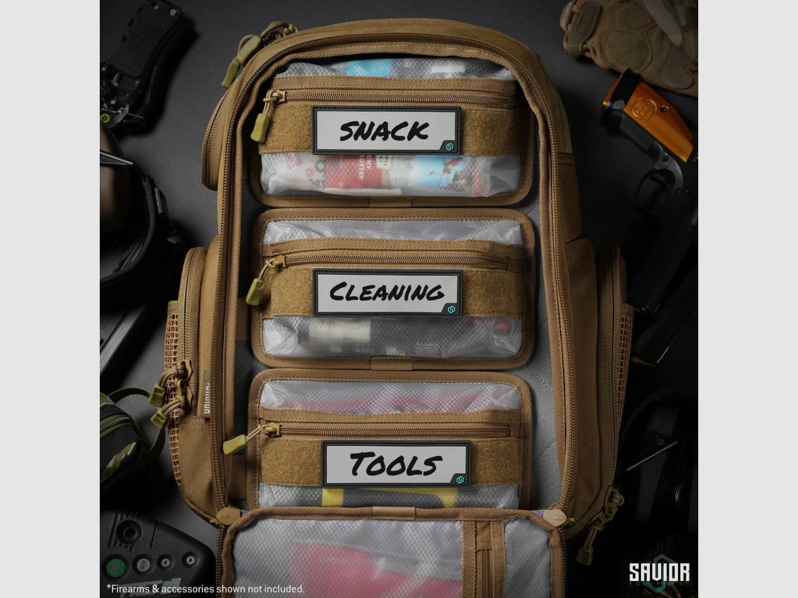 Savior - Pouch Core 9x5 2-pack - Czarny - SP-LCORE9X5-2P-BK, zdjęcie 4 z 6