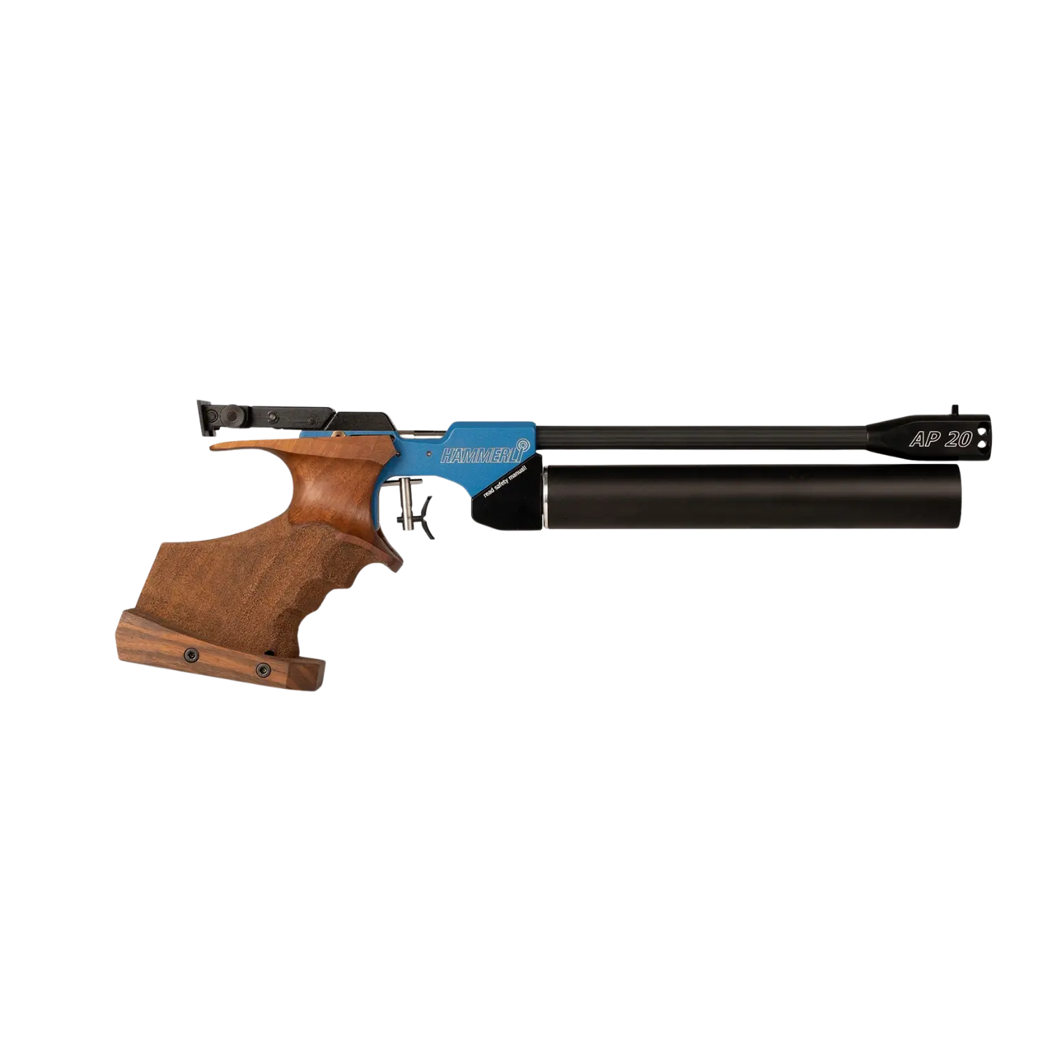 Pistolet pneumatyczny Hämmerli Match AP20 PRO Memory 3D z uchwytem z orzecha 4,5mm Diabolo